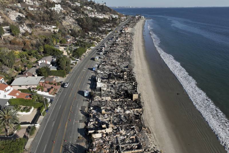 California Wildfires Ocean Pollution California Wildfires Ocean Pollution